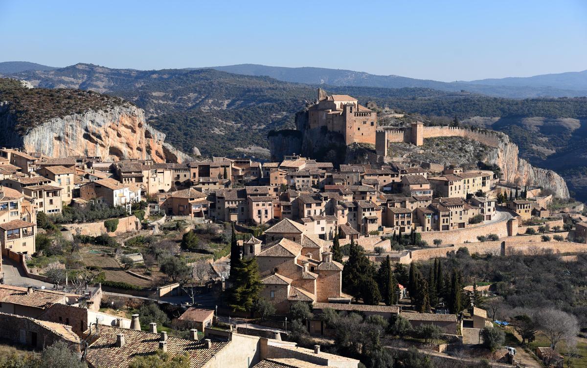 Vista panorámica de Alquézar