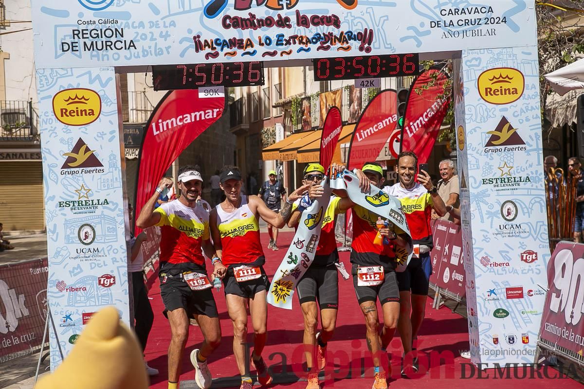 90 K Camino de la Vera Cruz (zona de meta)