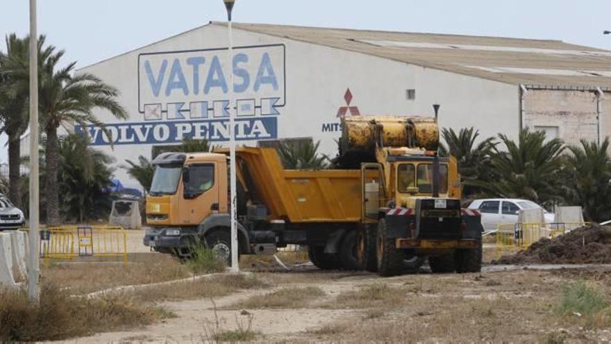 Las instalaciones de Vatasa, junto a la playa de Varadero, en una imagen de archivo.