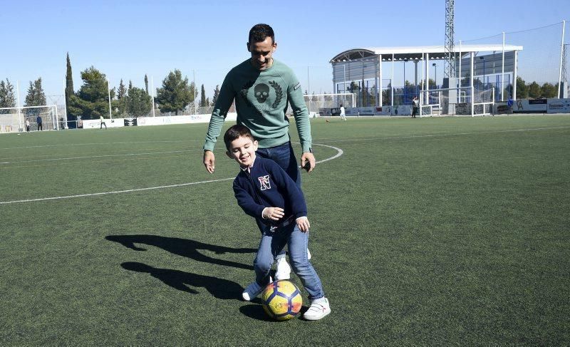 Miguel Linares visita Fuentes de Ebro