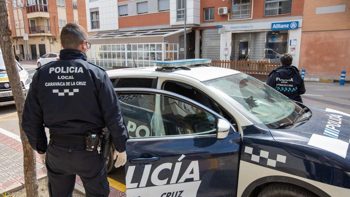 Policías de Caravaca de la Cruz.