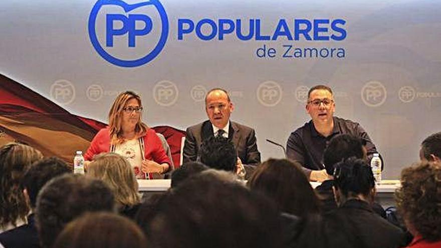 Comité Ejecutivo del PP de Zamora celebrado ayer.