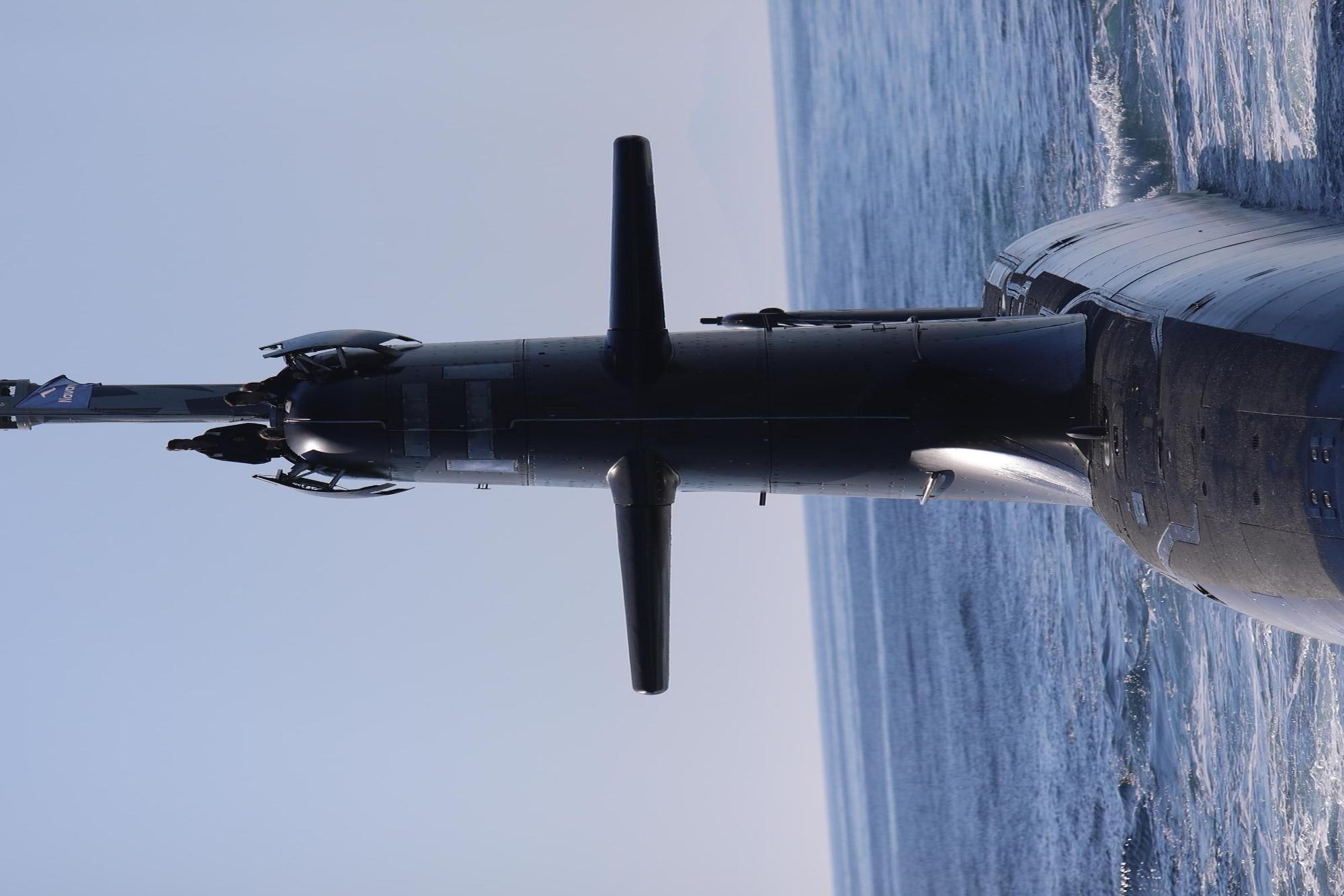 Últimas pruebas del submarino S-81 en Cartagena