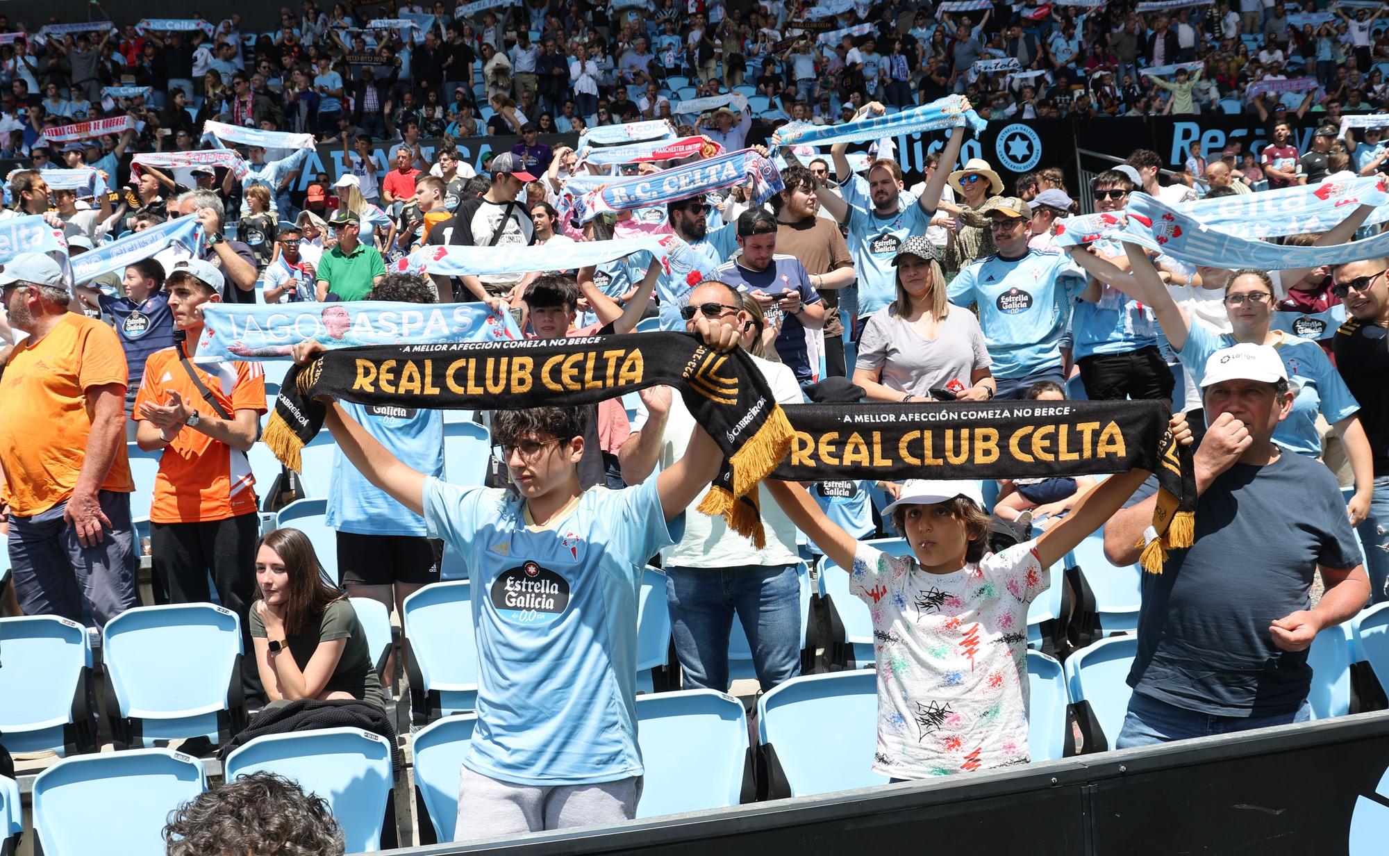 Las mejores imágenes del Celta - Valencia