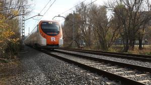 Un tren de Rodalies.