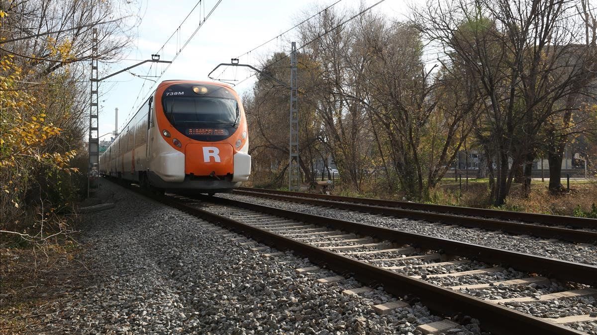 Un tren de Rodalies