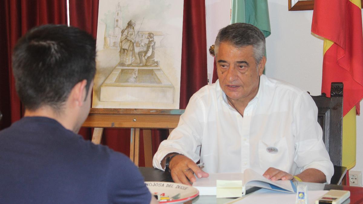 El alcalde en funciones de Hinojosa del Duque, Matías González, en una foto de archivo.