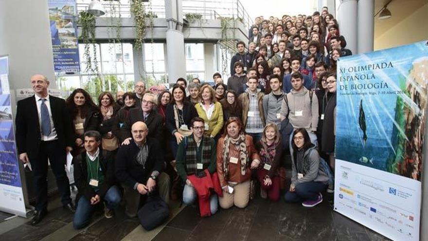 Inauguración de la Olimpiada de Biología en la Universidade de Vigo. // A. Irago