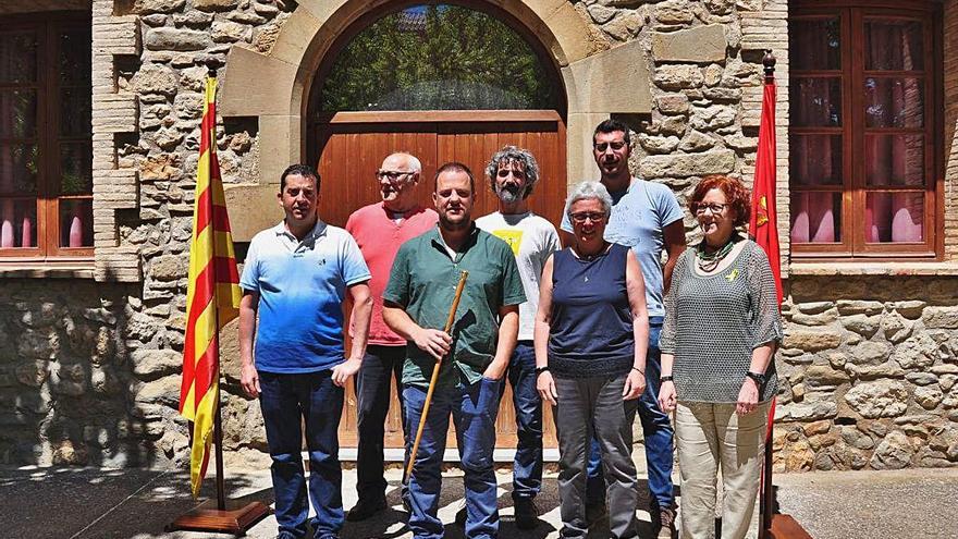 Els membres de l&#039;Ajuntament de Sant Llorenç de Morunys