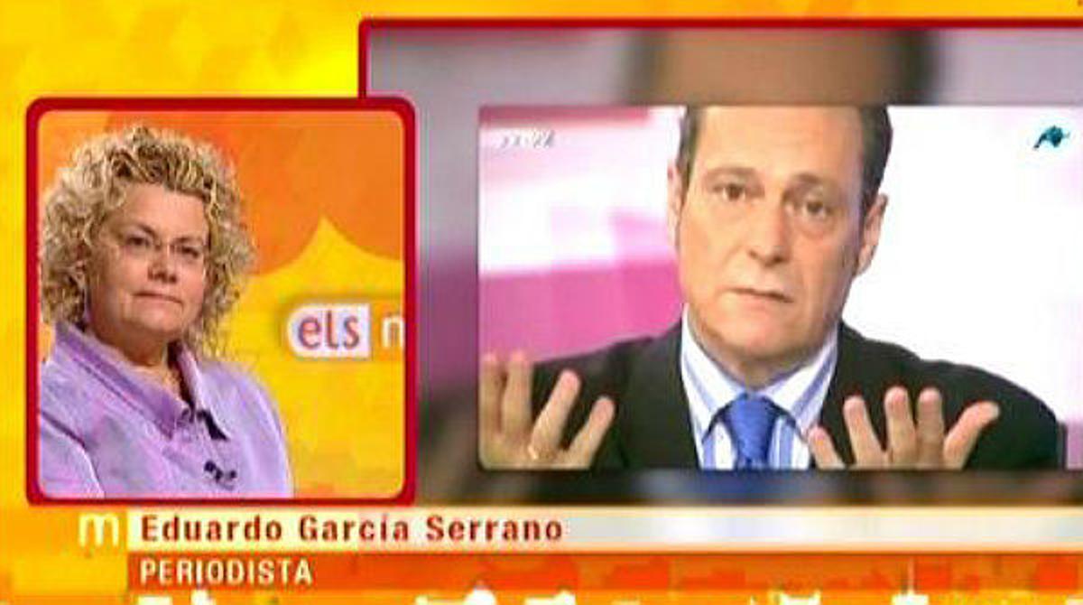 El periodista Eduardo García diu zorra a la consellera de Salut Marina Geli, el 3 de juny del 2010, a Intereconomía.