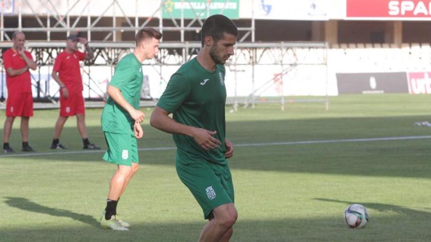 Zabaco en el entrenamiento