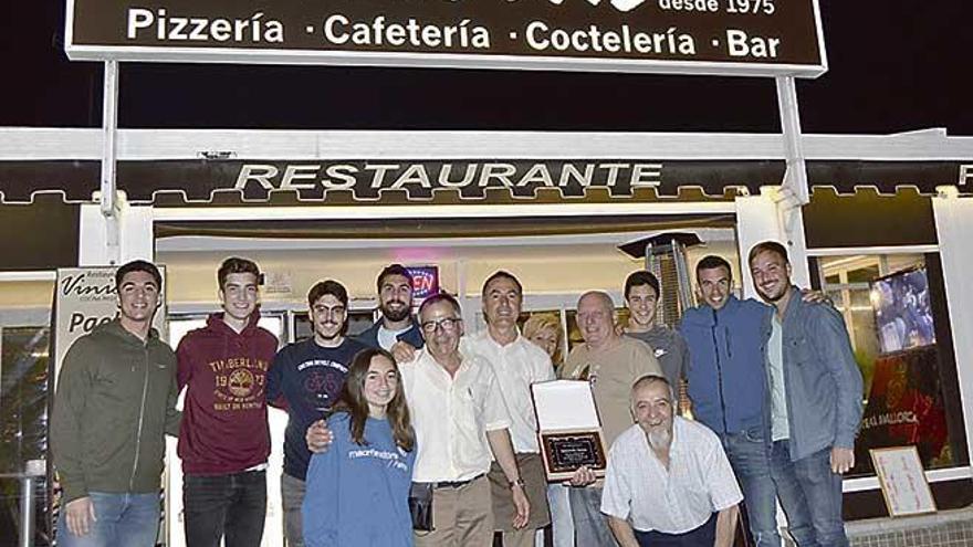 Los organizadores del Campus de Can Picafort en su presentación.