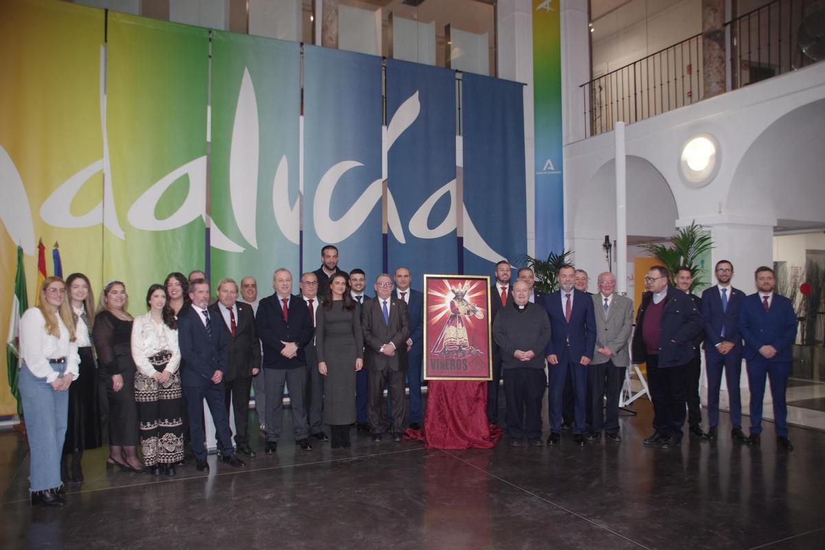 Presentación del cartel del L Aniversario de la Bendición del Señor de Viñeros.