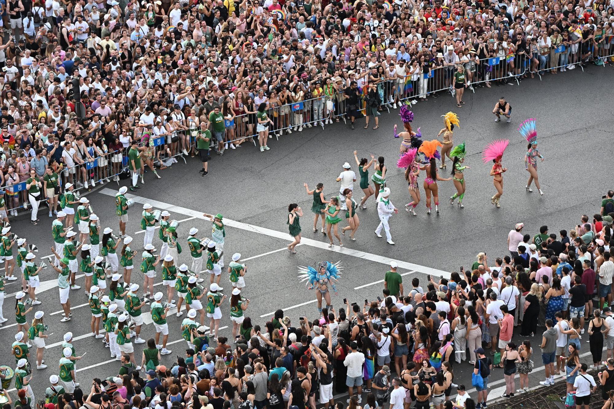 La marcha del Orgullo en Madrid, en imágenes.