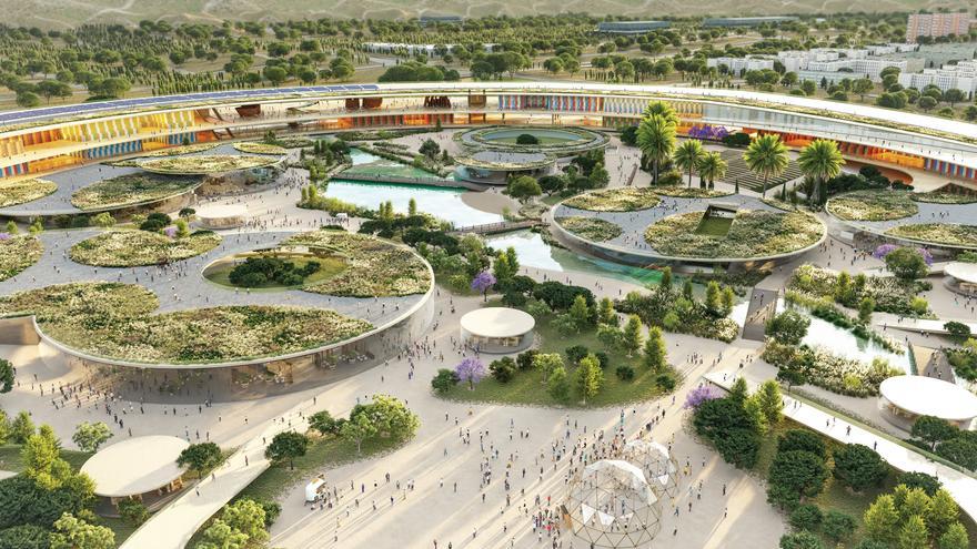 Grandes firmas nacionales e internacionales aspiran a hacerse con el anteproyecto del recinto de la Expo de Málaga