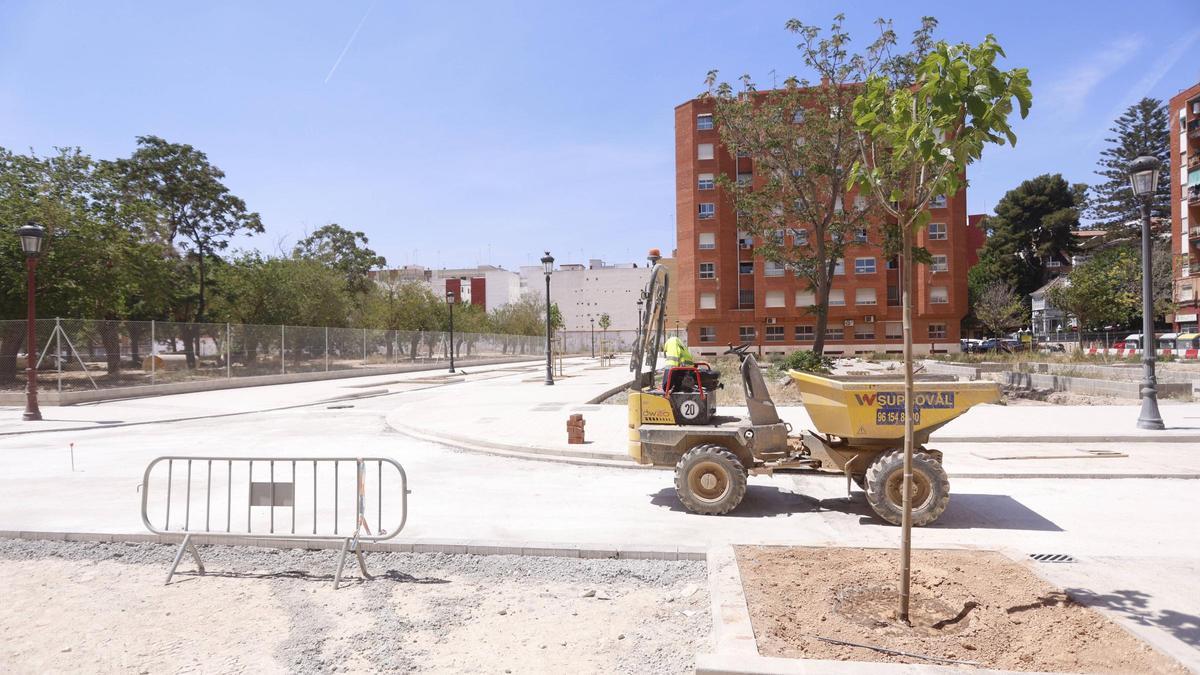 Urbanización del entorno de los antiguos cuarteles de San Vicente donde hay prevista vivienda de alquiler asequible