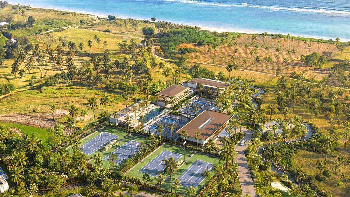 Imagen del Rafa Nadal Tennis Center en Lombok, Indonesia