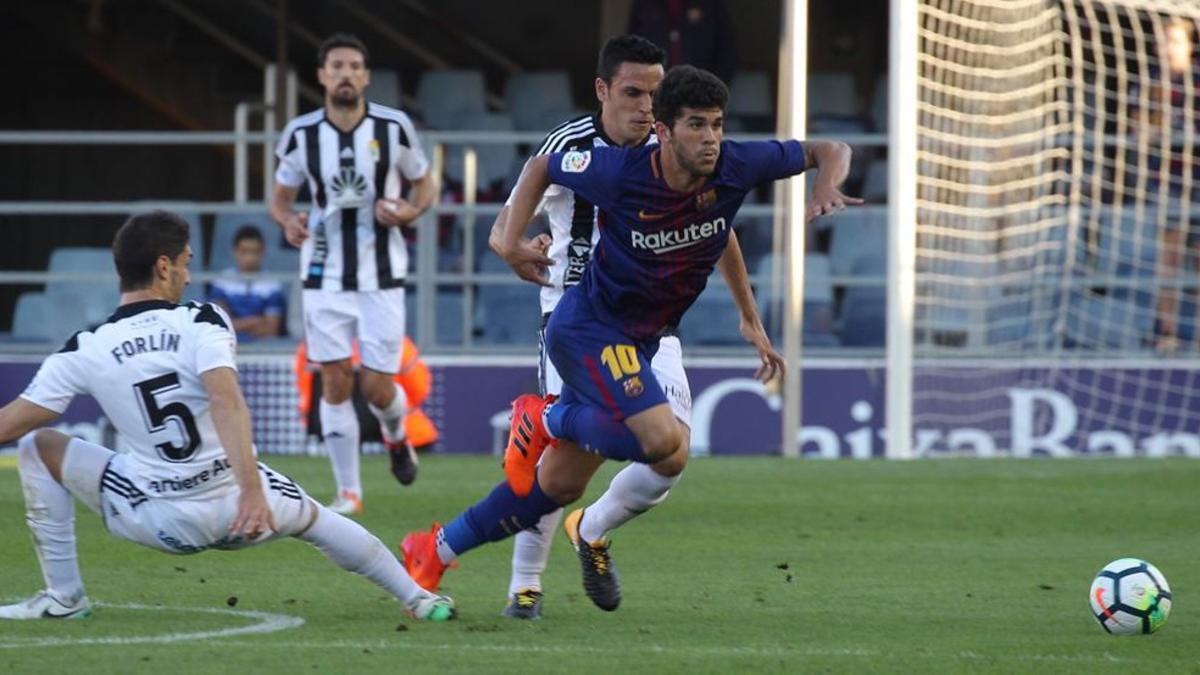 Carles Aleñá ya puso en problemas al Oviedo en la primera vuelta