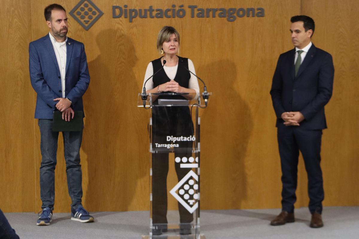 Anuncio del acuerdo para conectar L'Espluga de Francolí con el Ebro.