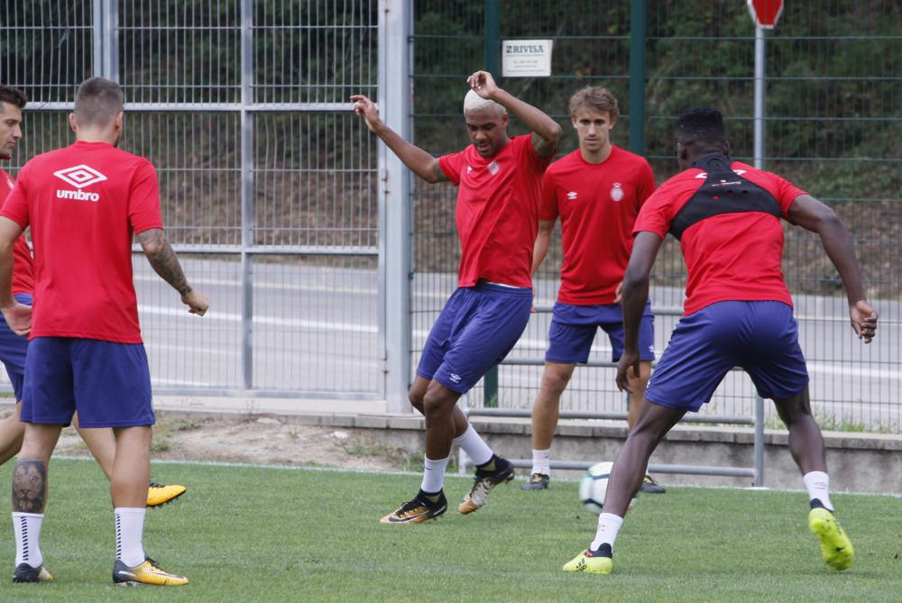 Entrenament del Girona FC