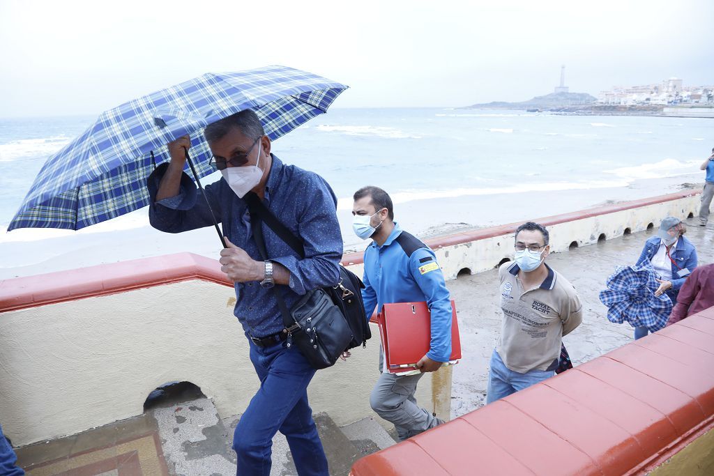 Impiden el desalojo de la vivienda de un jubilado en Cabo de Palos