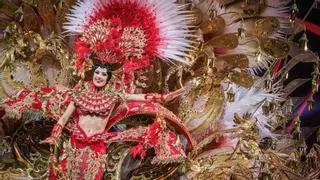 Ruth González, Reina del Carnaval en la 'gala de Chanel'