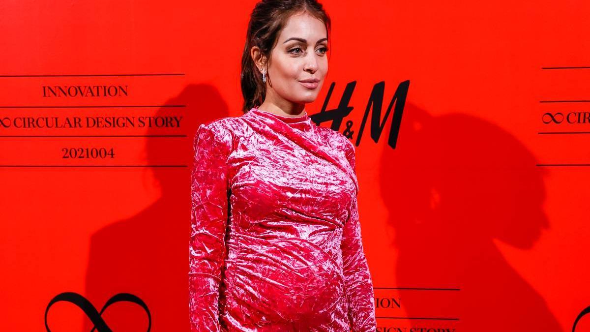 Hiba Abouk en la fiesta organizada por H&amp;M