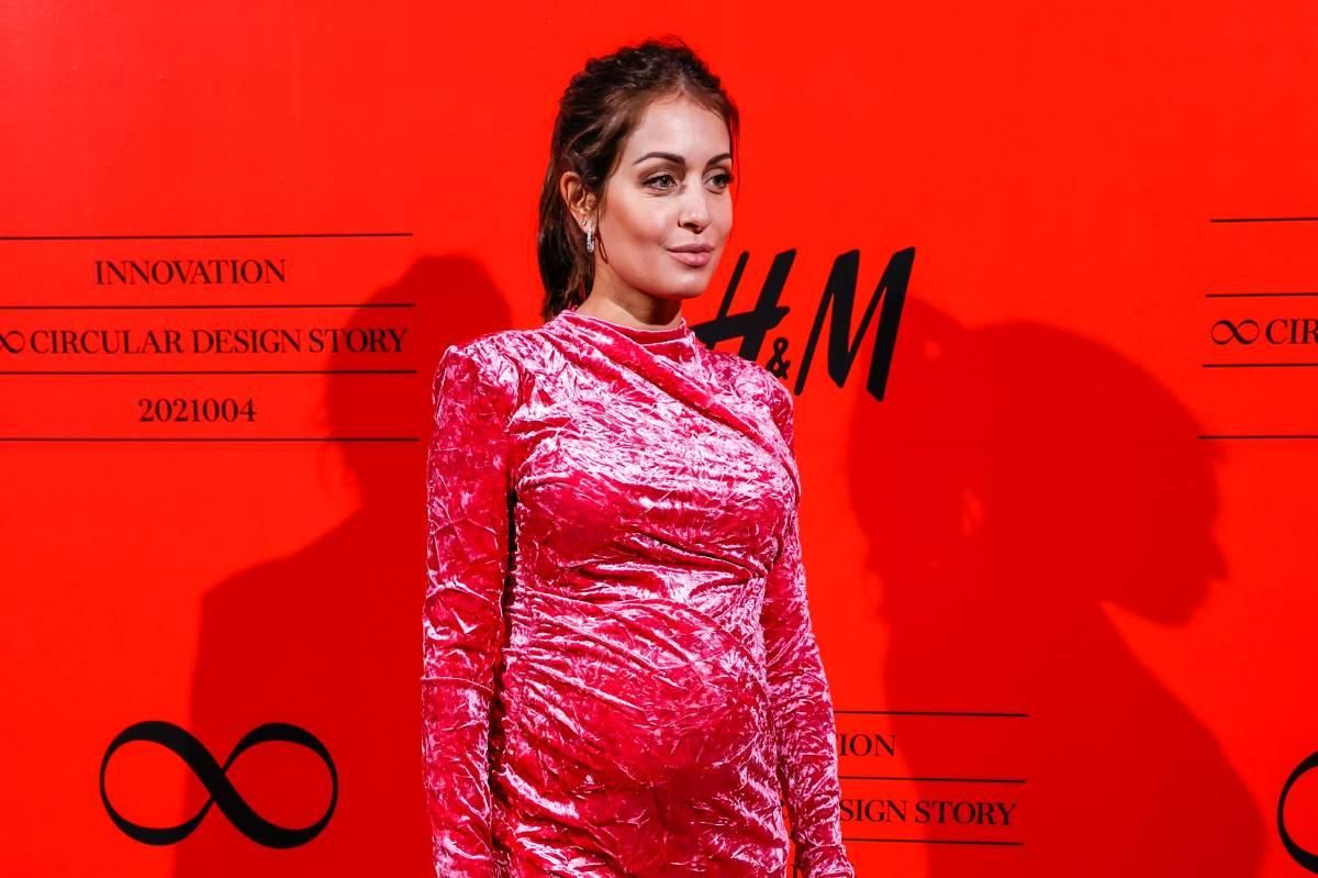 Hiba Abouk en la fiesta organizada por H&M