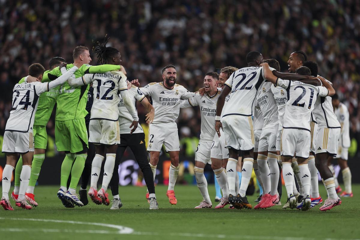 Final Champions League, Borussia Dortmund - Real Madrid, en imágenes
