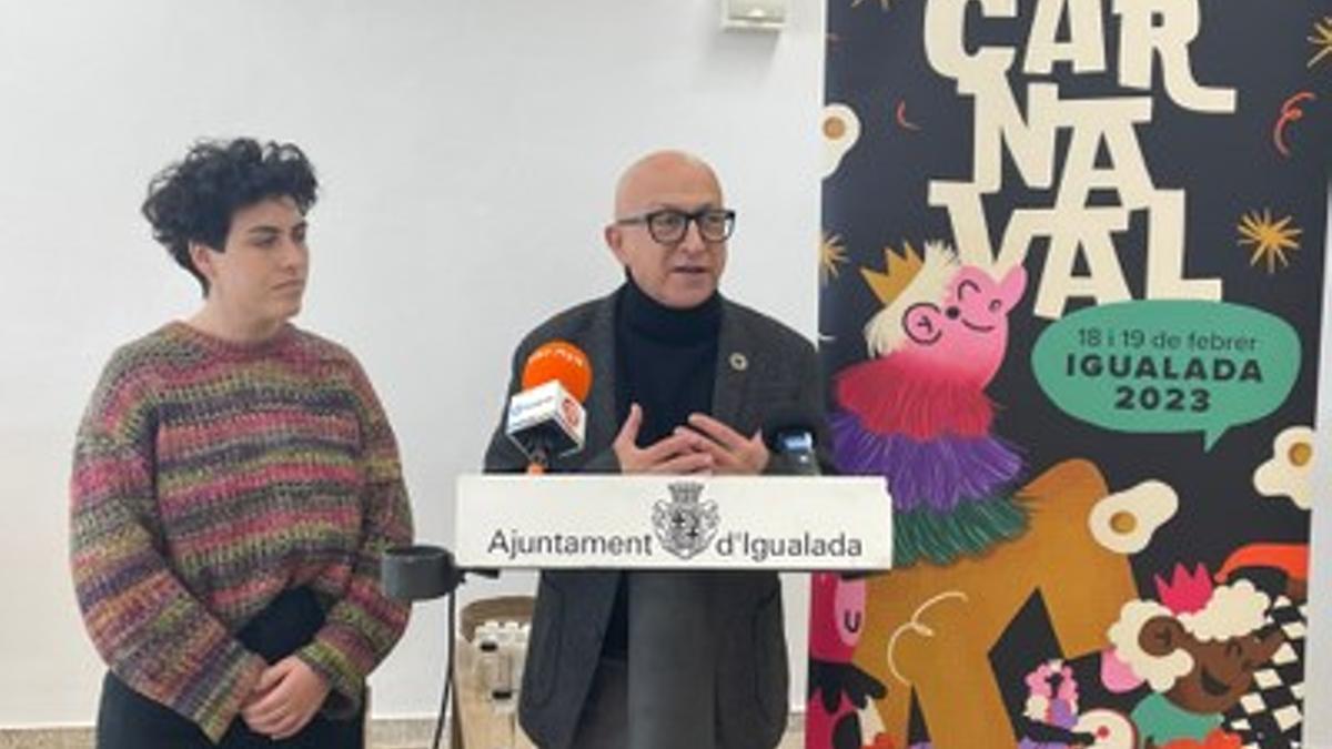 Presentació de la rua del Carnaval d'Igualada