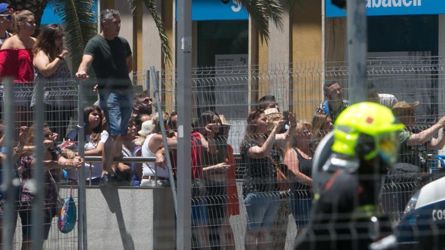 La Policía Local y los Bomberos intervienen en Hogueras