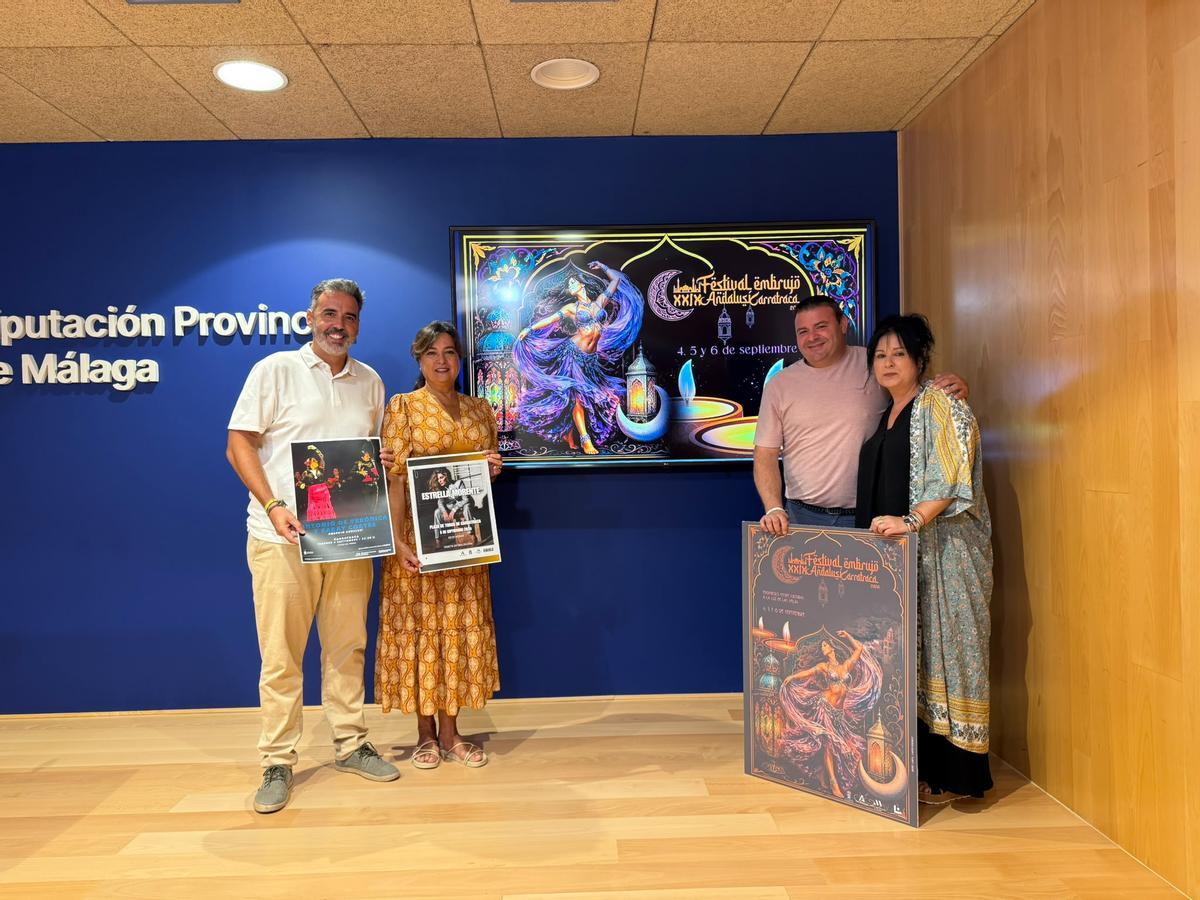 Presentación del Festival Embrujo Andalusí, en Carratraca.