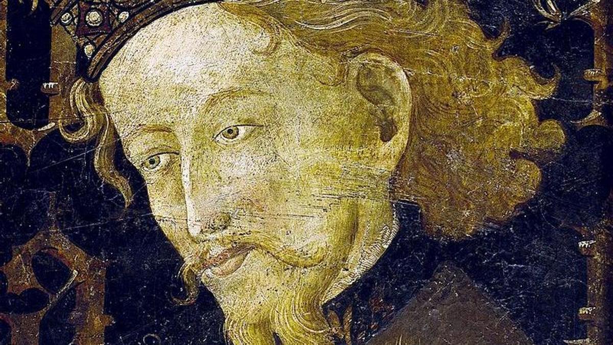 Retrato de Jaume I expuesto en el Museu Nacional d’Art de Catalunya, enBarcelona.