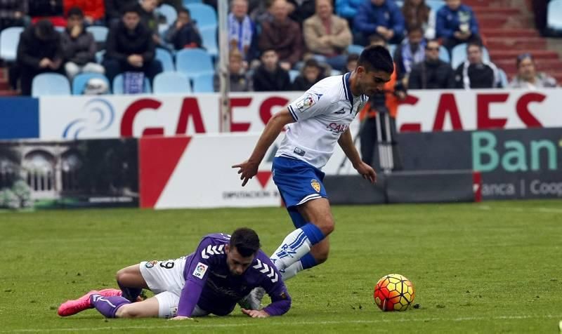 Imágenes del Zaragoza-Valladolid