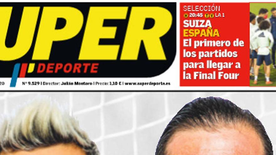 La portada de SUPER de este sábado 14 de noviembre