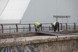 Arrancan las esperadas obras en el Pantalán del Port de Sagunt