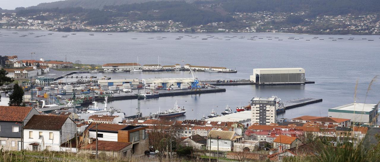 Vista del Puerto de Marín