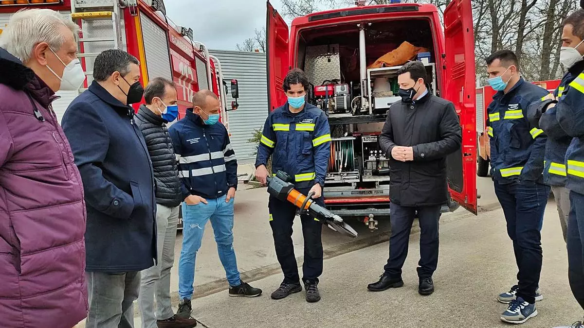 Más herramientas para los bomberos de Aliste