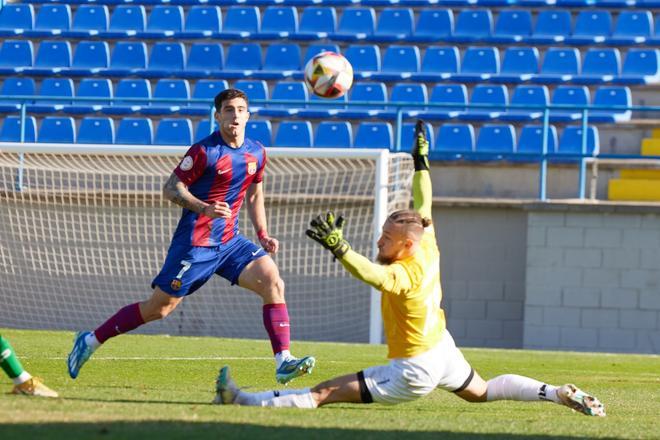 Joan Laporta apoya a Rafa Márquez en la victoria del filial