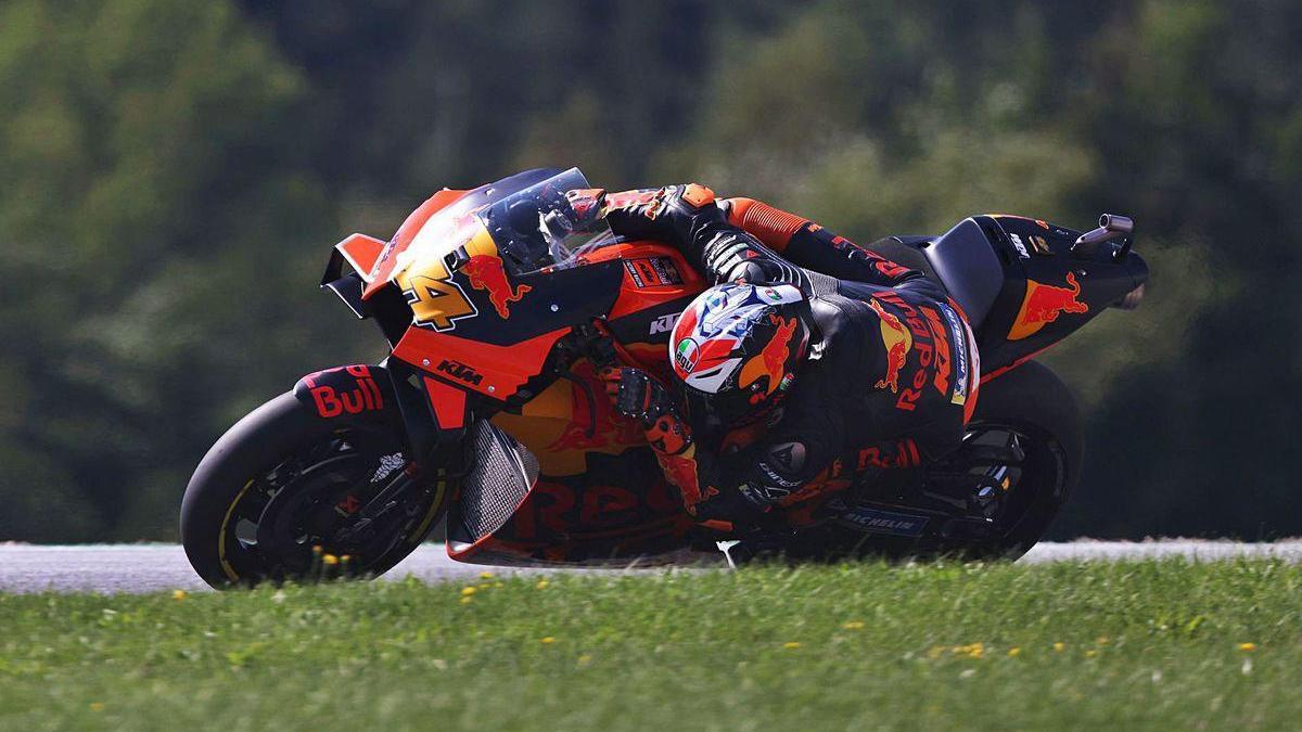 Pol Espargaró, durante los entrenamientos de ayer.