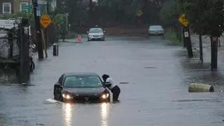 Vídeo | Caos en Nueva York: inundaciones y lluvias torrenciales colapsan la ciudad
