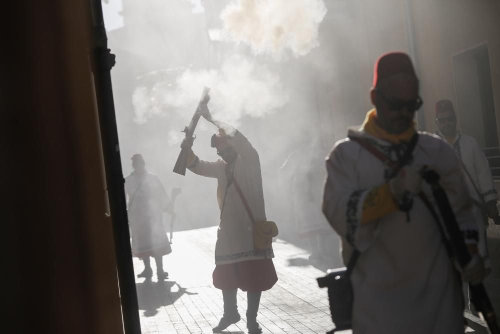 La subida de la Patrona al santuario pone fin a las fiestas en Biar