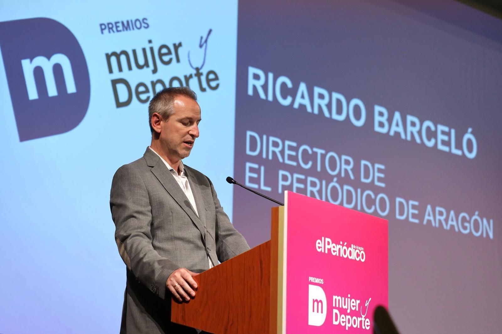 En imágenes | Gala de entrega de los Premios Mujer y Deporte en Zaragoza