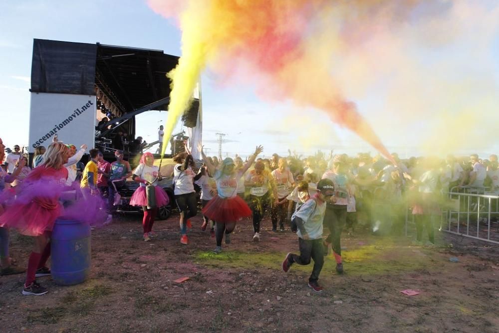 Sexta edición de la Holi Run en Cabezo de Torres