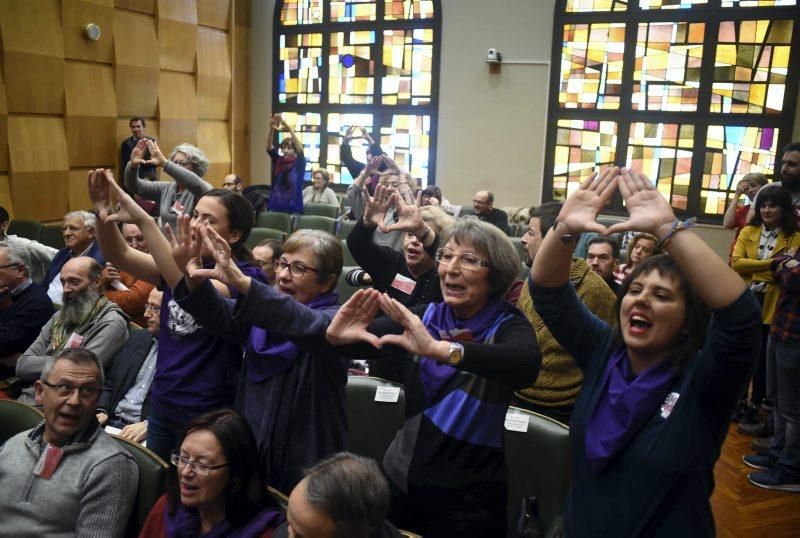 Pleno de reprobación del alcalde