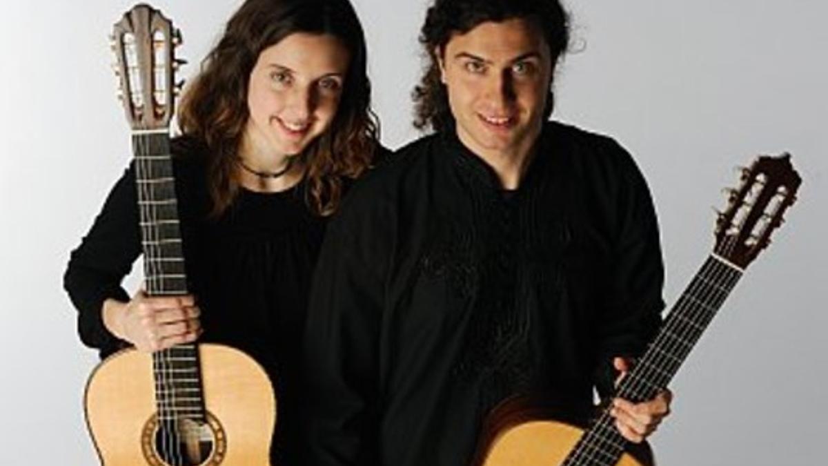 El duo Joncol lo forman Britta Schmitt y Carles Guisado.