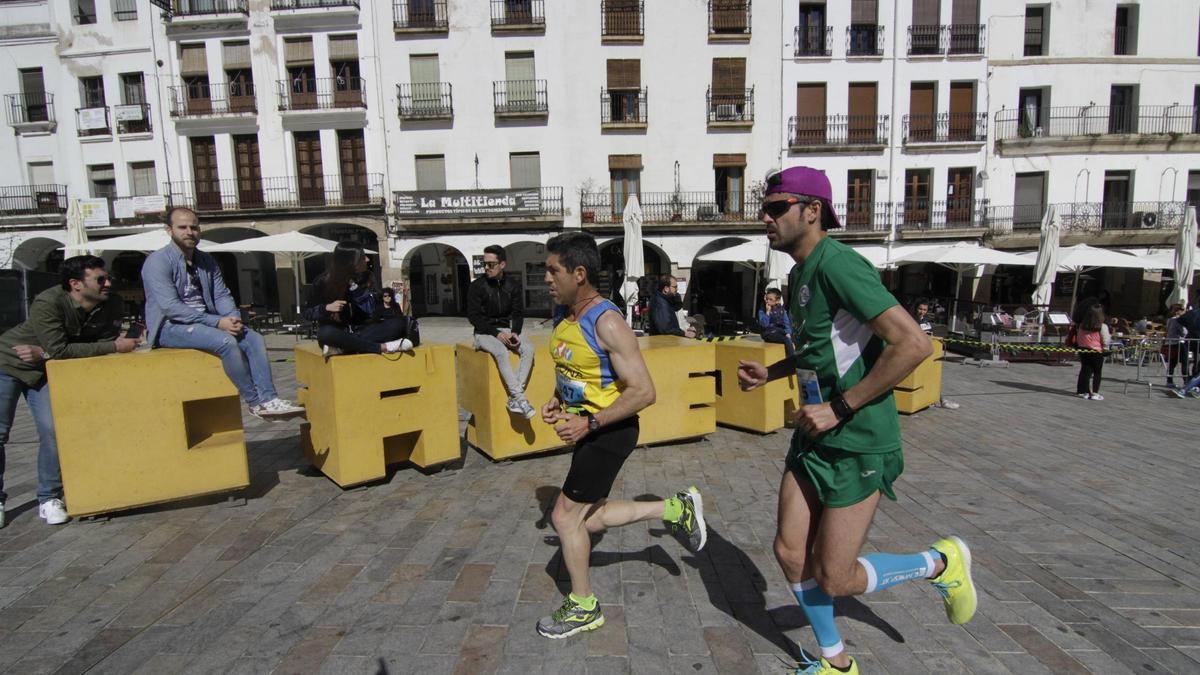 Media maratón de Cáceres.