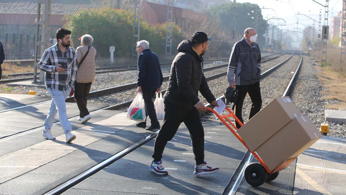 Acto de presentación del inicio de las obras para el soterramiento de las vías del tren de la R2 de Rodalies en Montcada i Reixac