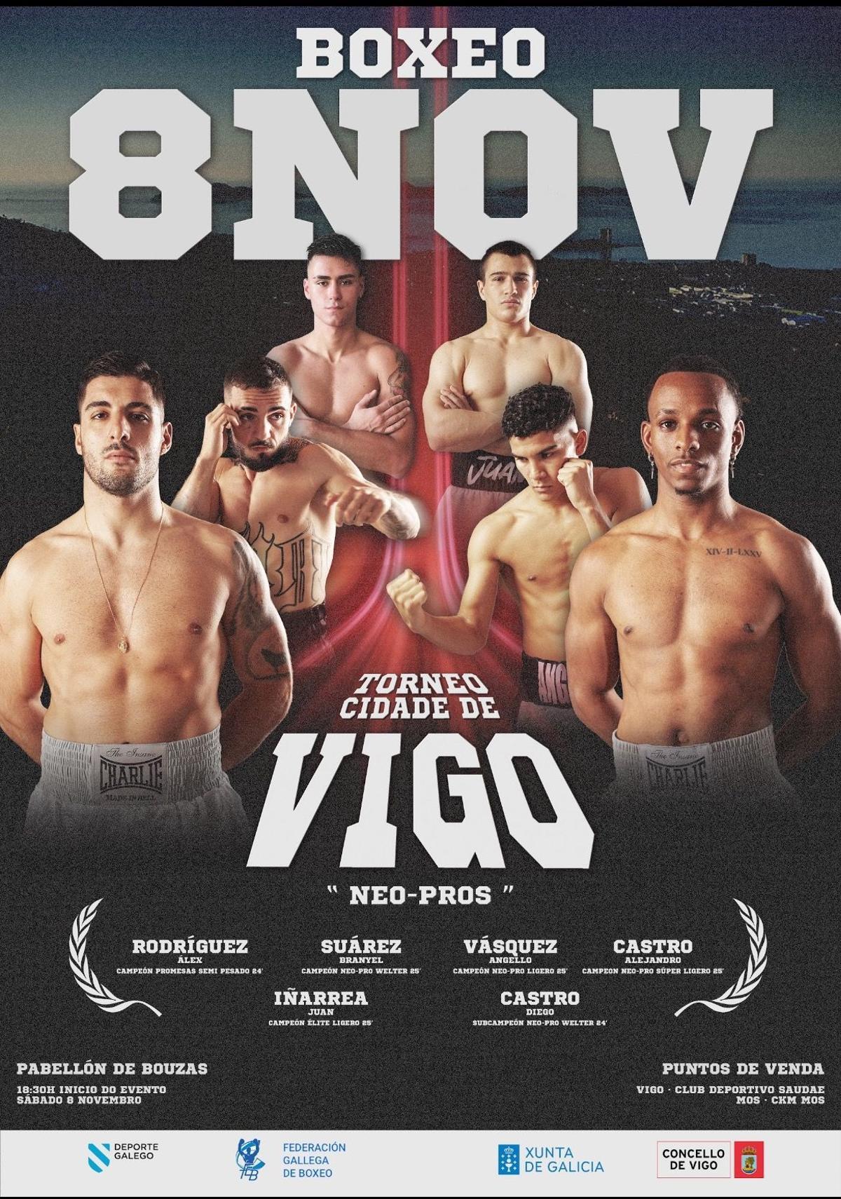 Cartel de la velada.