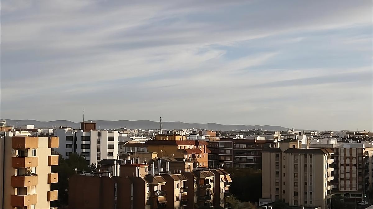 Intervalos nubosos en Córdoba.